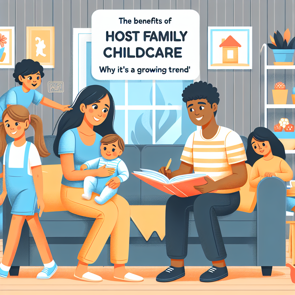 Host family childcare benefits