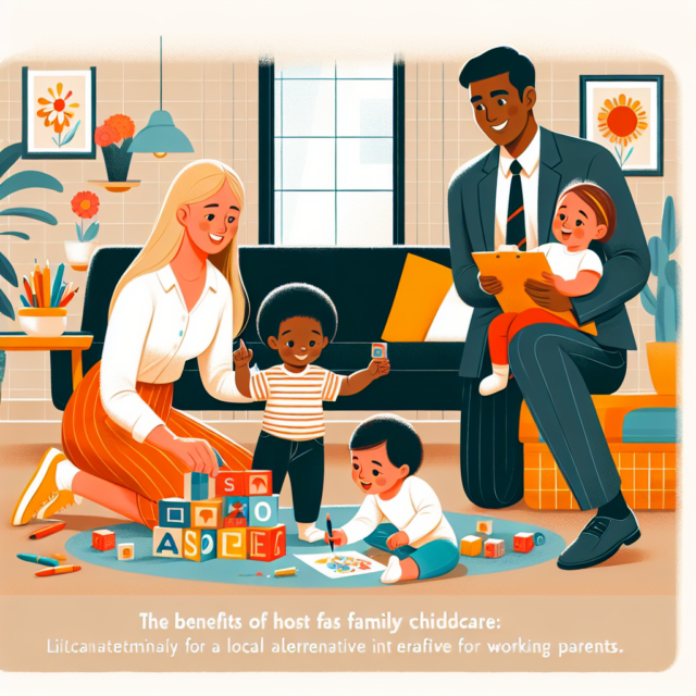 Host family childcare arrangements