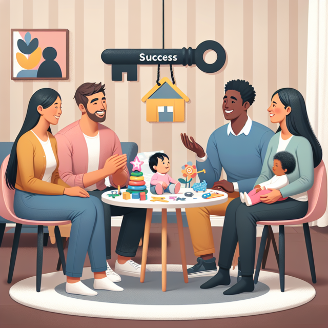 Host family childcare communication