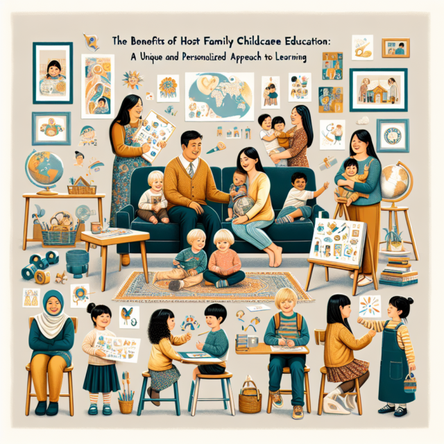 Host family childcare education