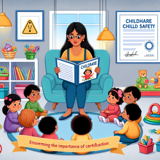 Childcare safety certification